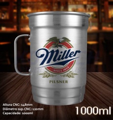 Caneco Alumínio 1000ml